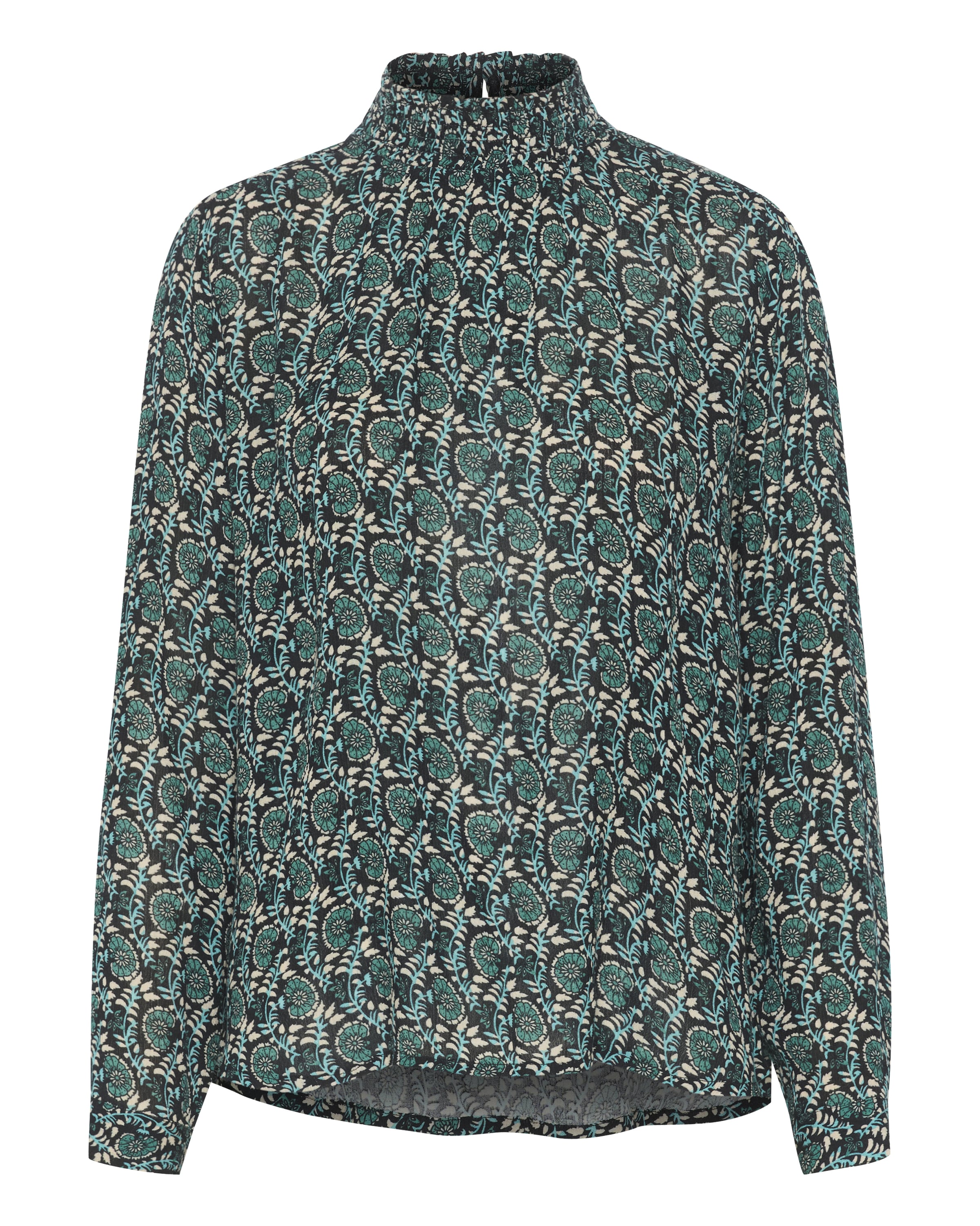 Kaffe Bluse 'Karina' in Grün: Vorderseite