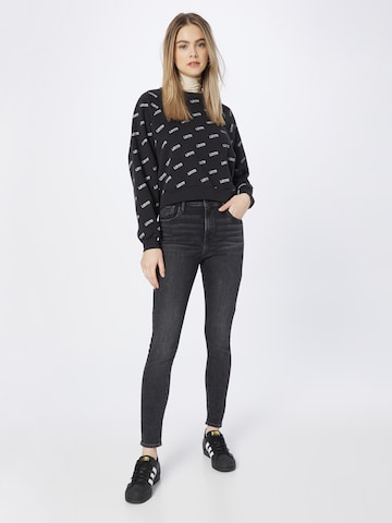 LEVI'S ® Skinny Jeans '720 Hirise Super Skinny' i svart