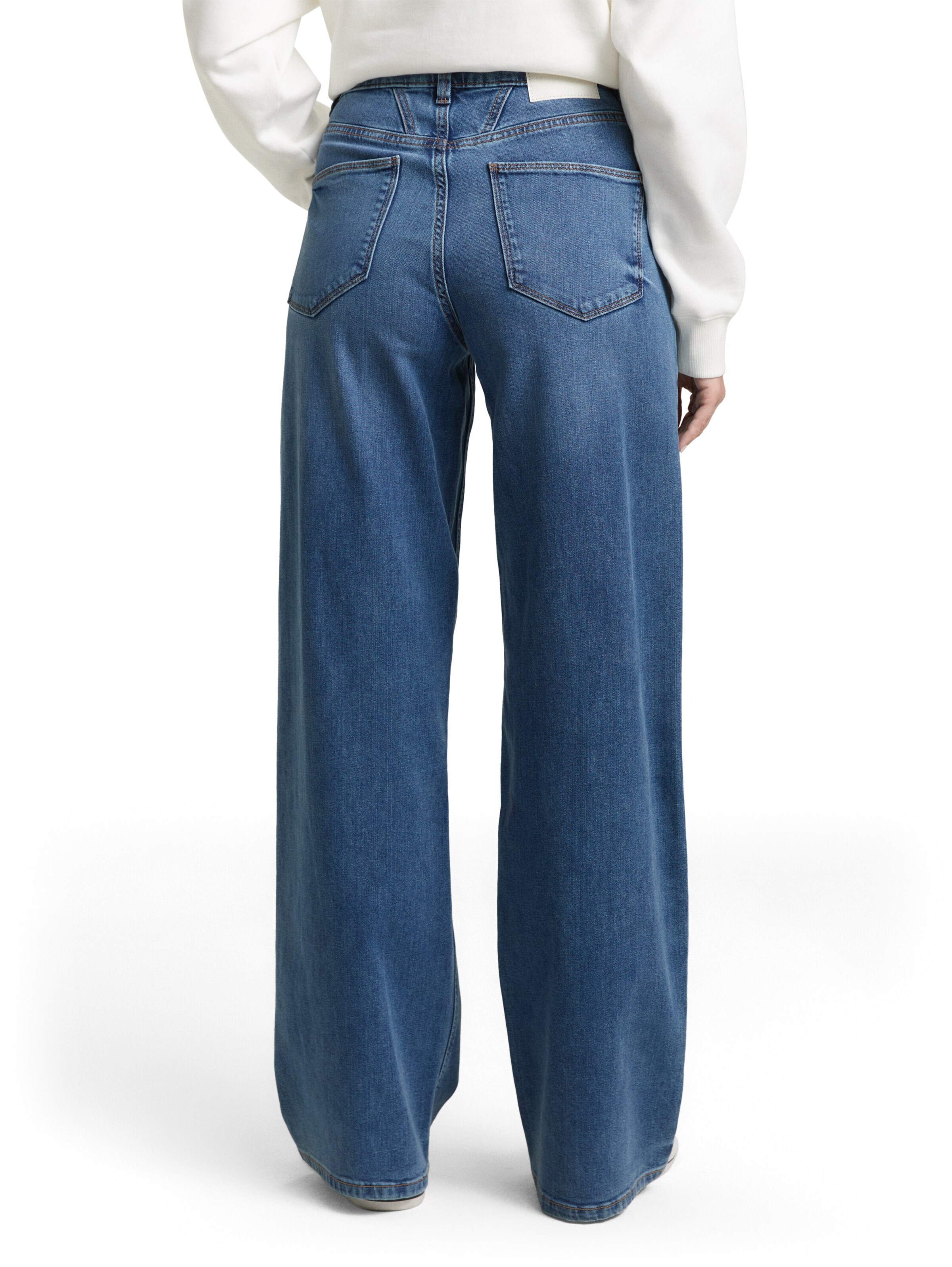 Wide Leg Jean 'Madina' TOM TAILOR en bleu