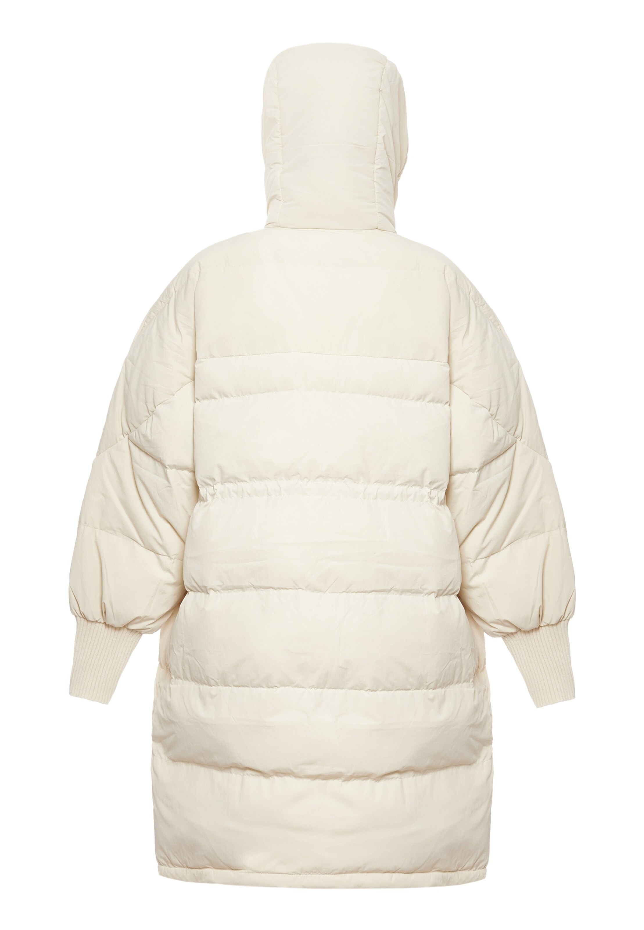 MYMO Χειμερινό παλτό σε λευκό