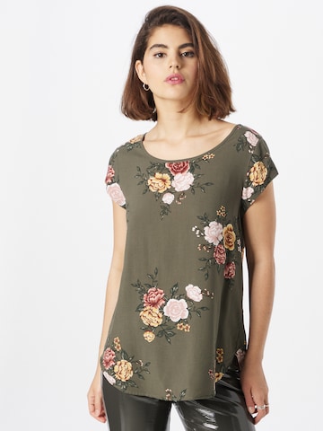 ONLY Blouse 'NOVA' in Green: front
