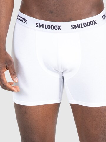 Smilodox Boxershorts in Weiß