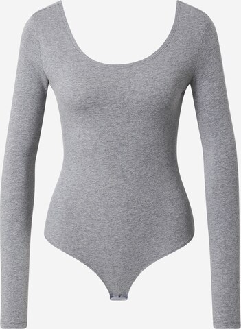 DIESEL Shirt Bodysuit in Grey: front