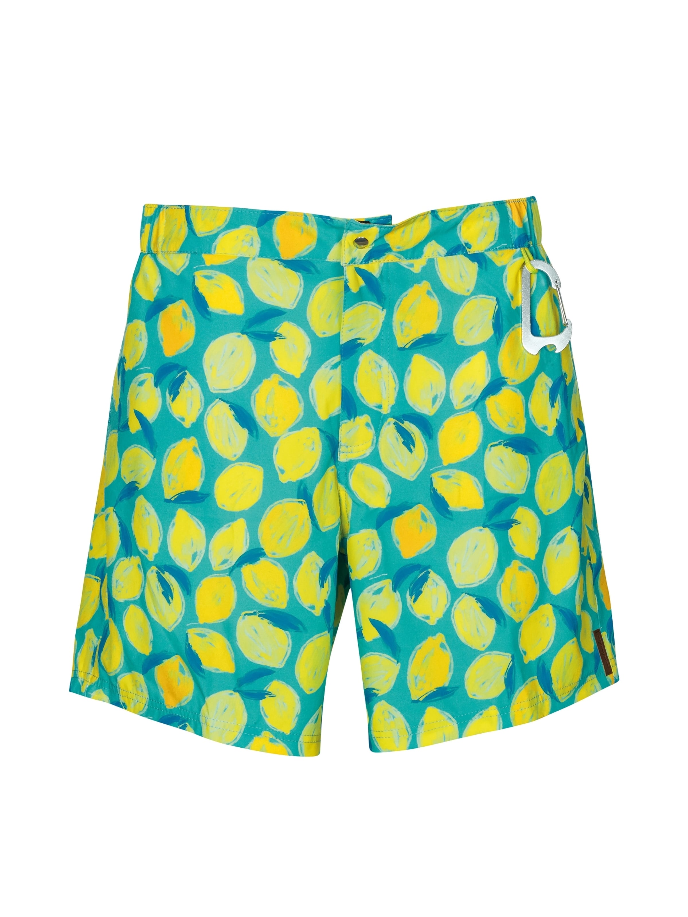 Pantaloncini da bagno di wavebreaker in verde: frontale