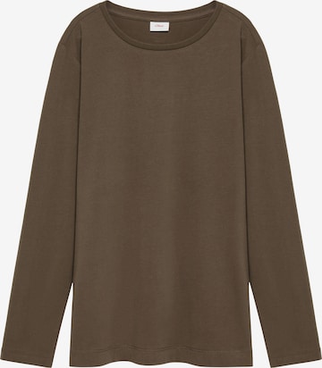 s.Oliver Shirt in Bruin: voorkant