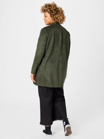 Manteau mi-saison 'Soho' ONLY Carmakoma en vert