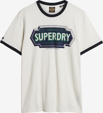 Superdry Shirt in Wit: voorkant