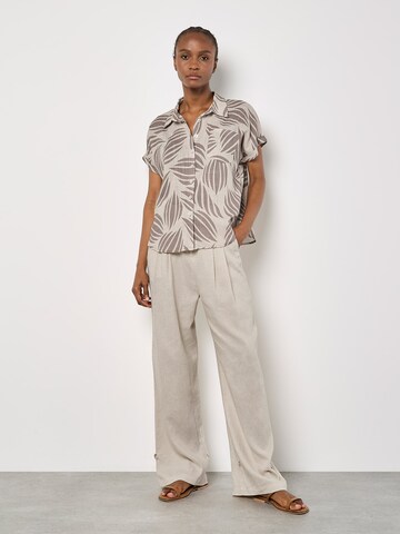 Chemisier ' ' Apricot en gris