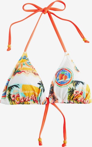 Next Kolmio Bikinitoppi värissä beige: etupuoli