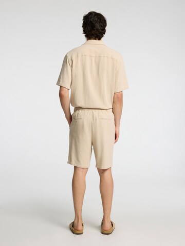SELECTED HOMME regular Bukser i beige