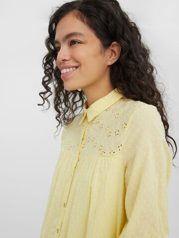 VERO MODA Jurk in Geel