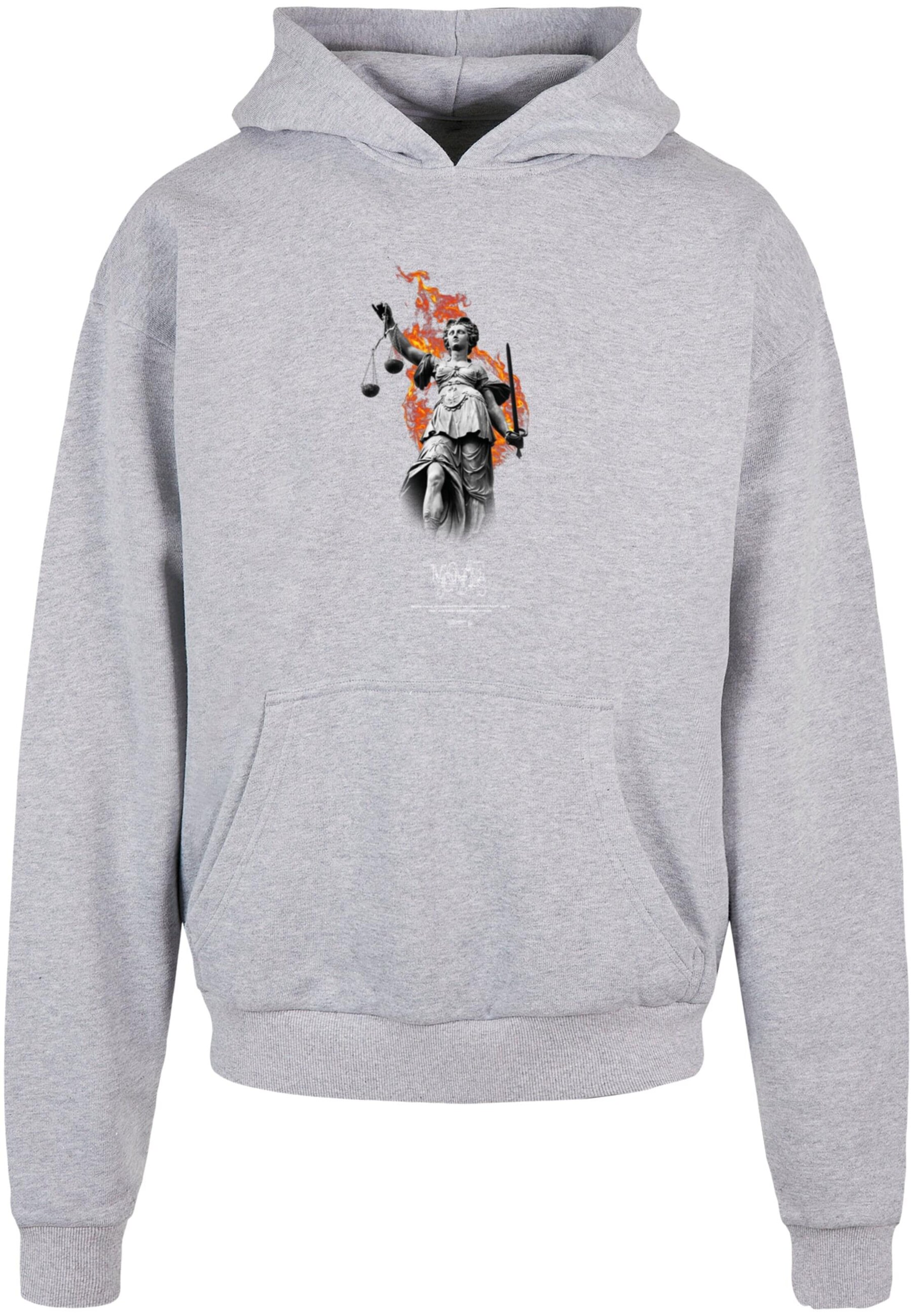 Sweat-shirt 'Justitia' MJ Gonzales en gris : devant