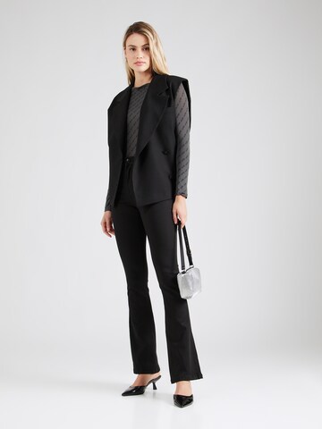 Noisy may Flared Jeans 'NMSALLIE' i svart