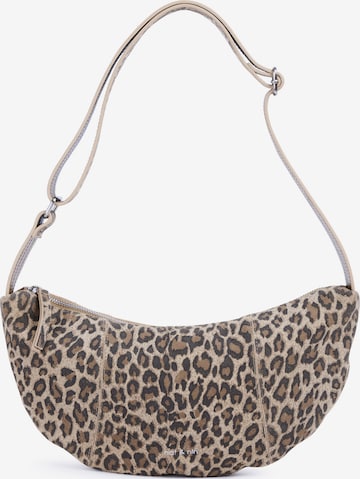Nat&Nin - Bolso de hombro 'Luce' en beige: frente