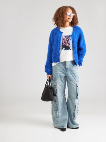 Tricou 'Jerry' de la MADS NORGAARD COPENHAGEN pe alb