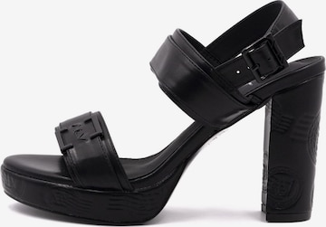 Alviero Martini Sandale in Schwarz: Vorderseite