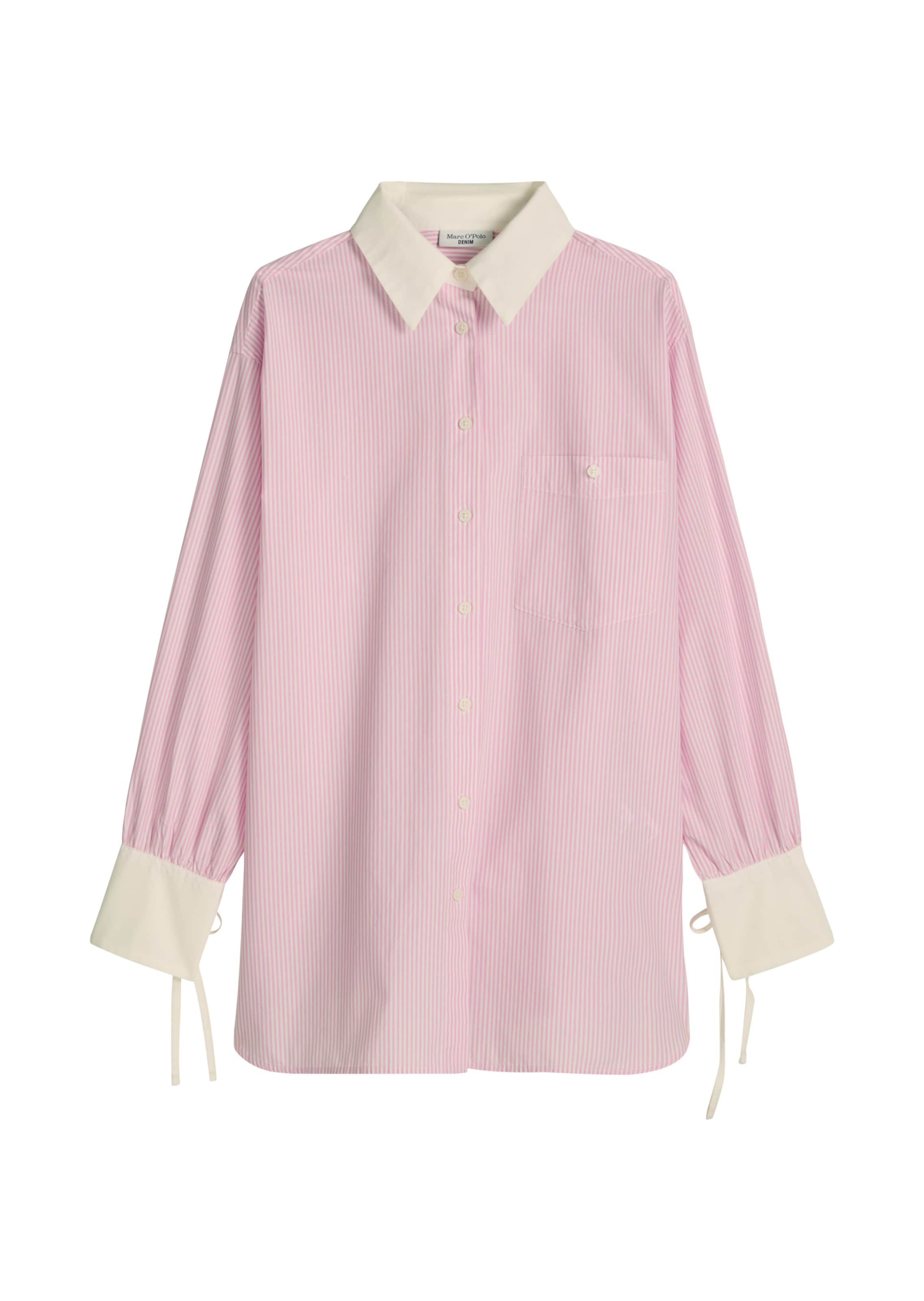 Marc O'Polo DENIM Blouse in Pink: front