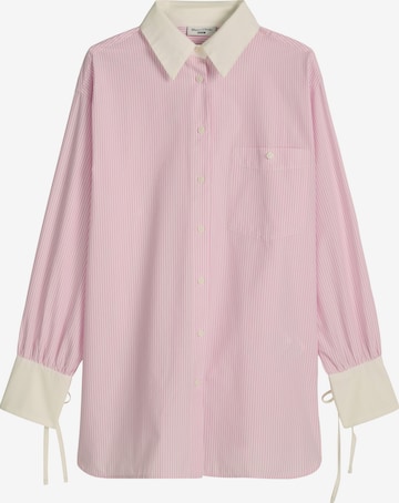 Marc O'Polo DENIM Blouse in Pink: front