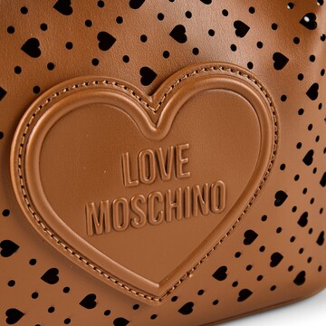 Love Moschino Schoudertas in Bruin