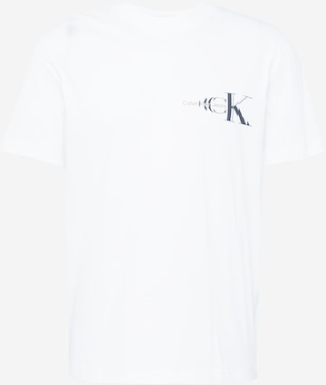 Calvin Klein Jeans Shirt in White: front