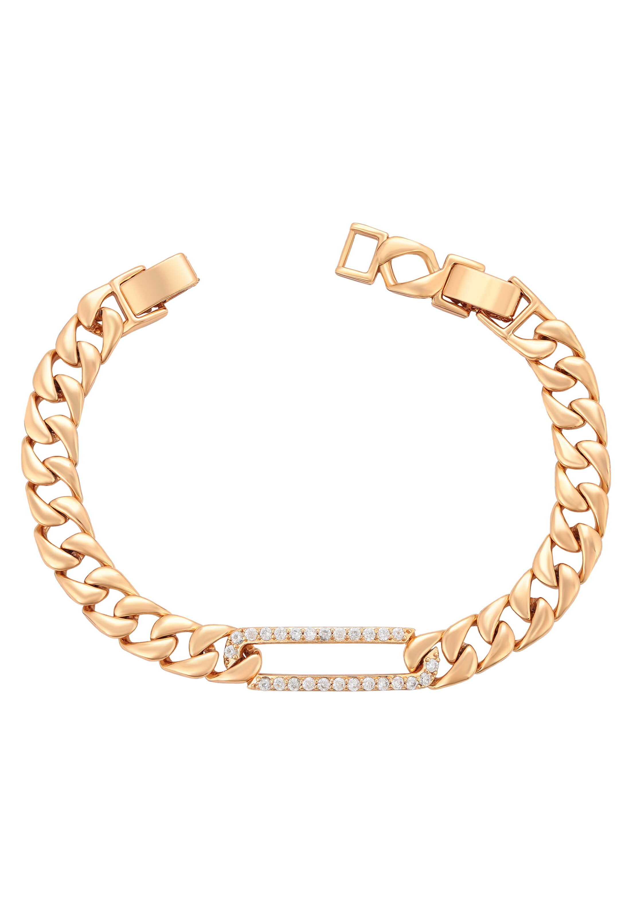 Gaya - Pulsera en oro: frente