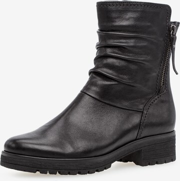 GABOR Ankle Boots in Black: front