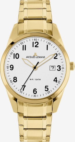 Jacques Lemans Uhr in Gold: predná strana