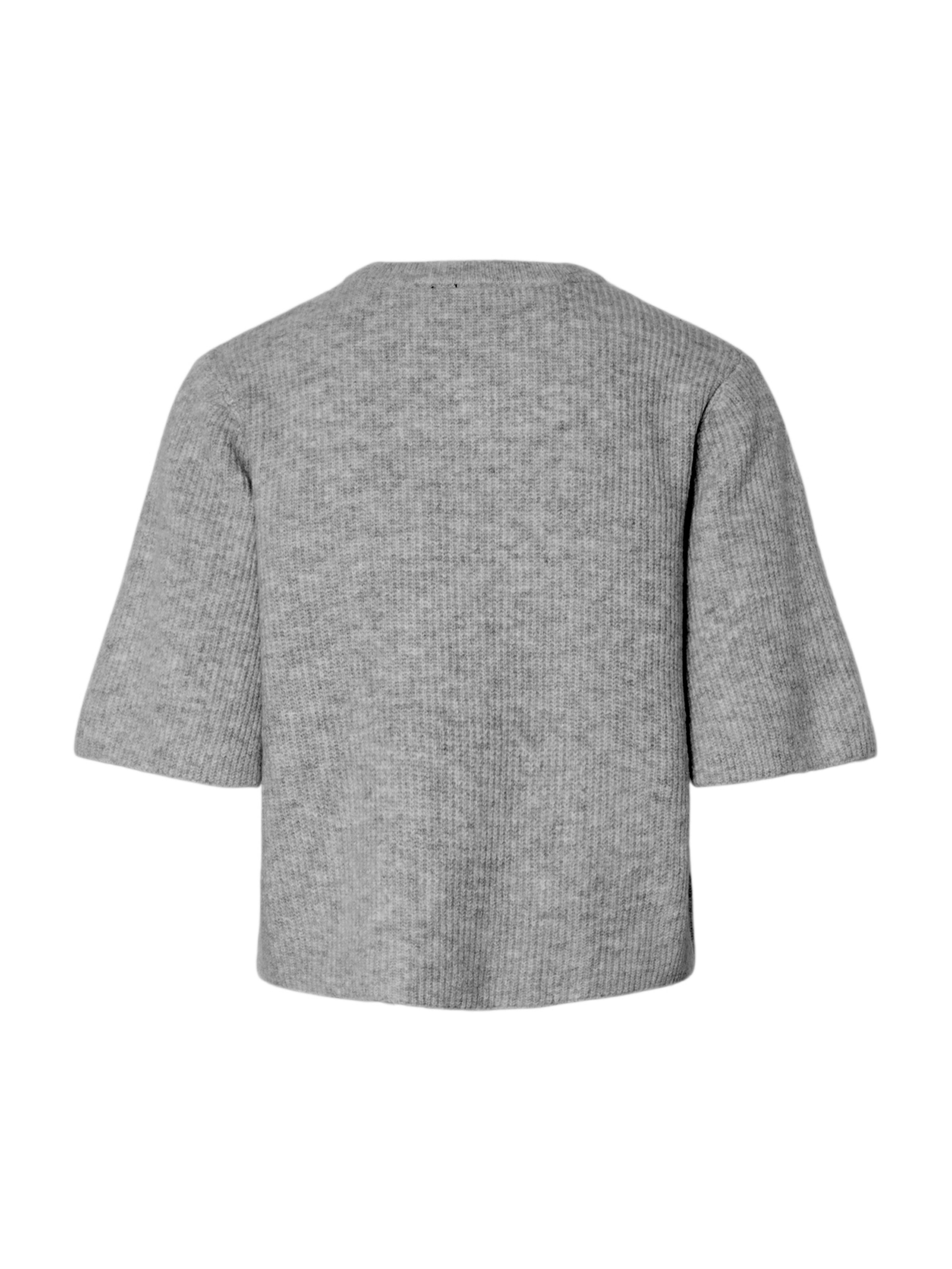 PIECES Knit Cardigan 'PCSilly' in Grey