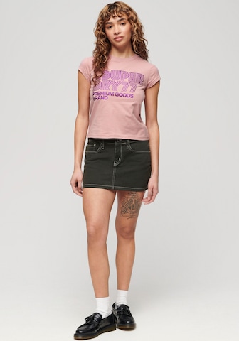 Superdry Тениска в розово