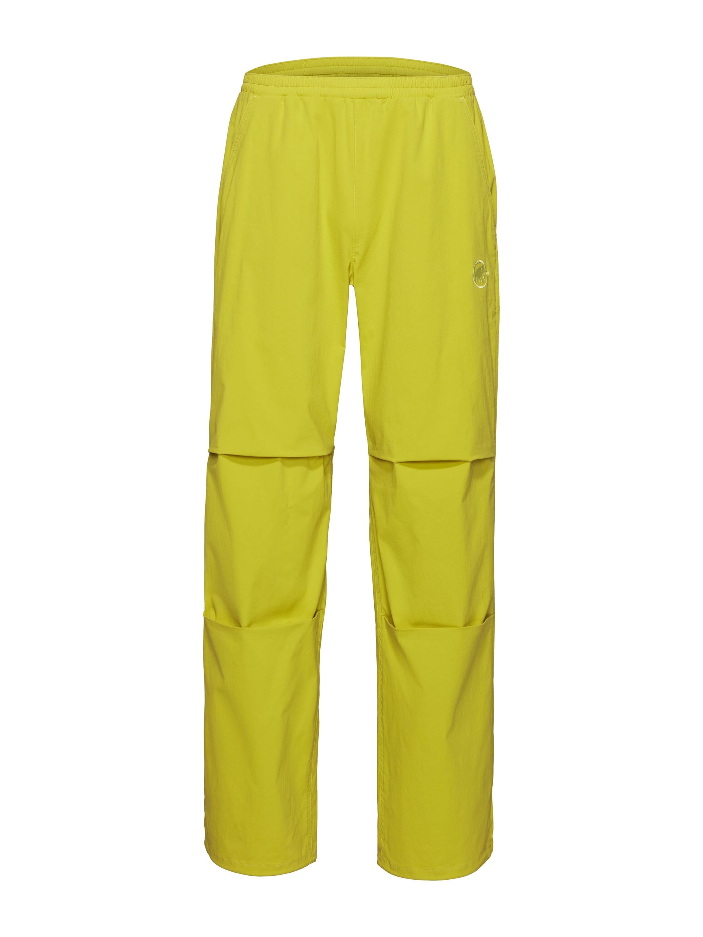 MAMMUT Outdoor Pants in Yellow: front