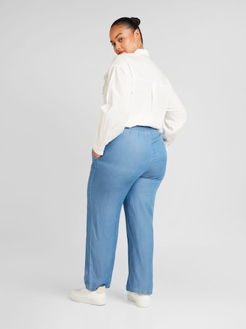 Effilé Pantalon 'HARPER ' Vero Moda Curve en bleu