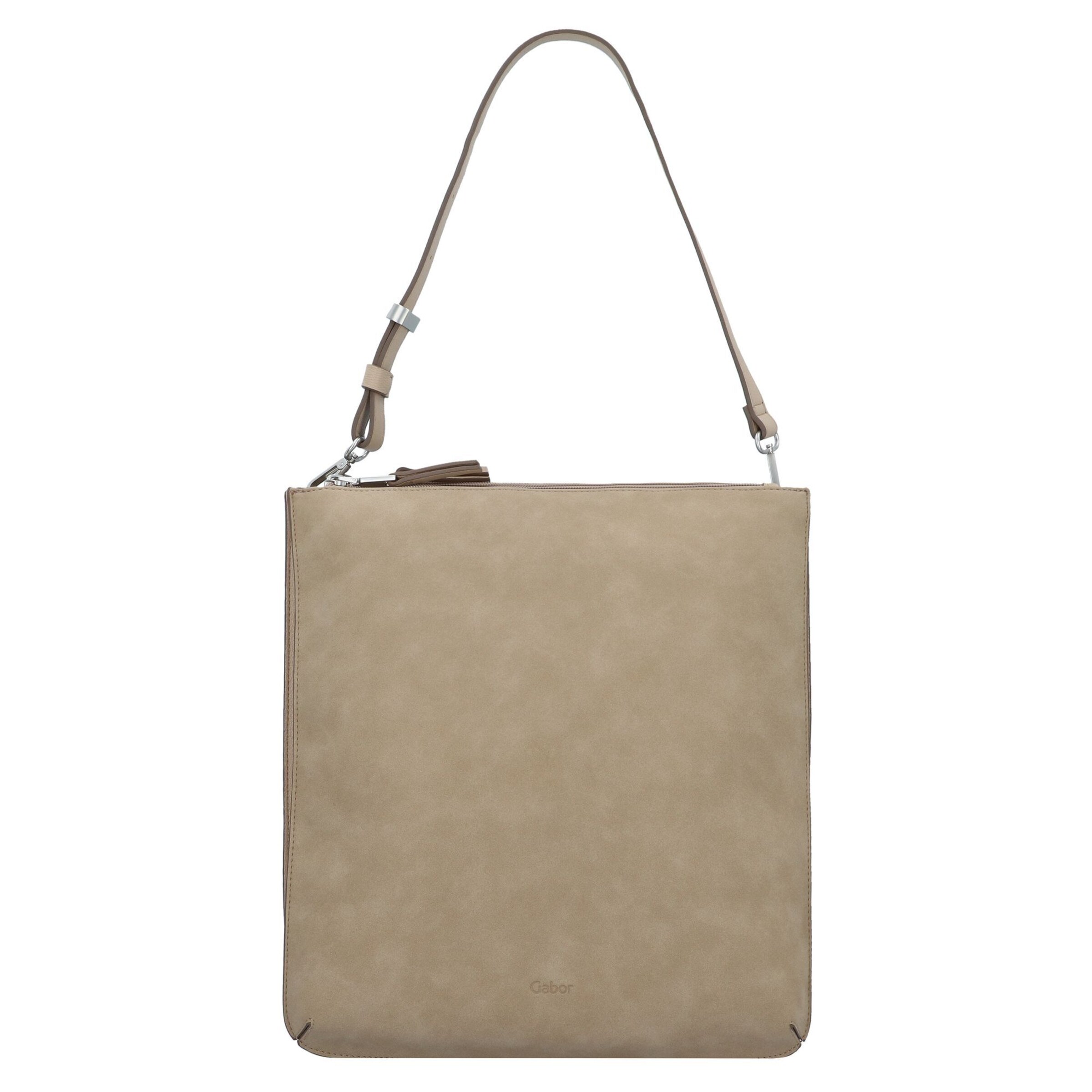 GABOR Schoudertas 'Kimberly' in Grijs: voorkant