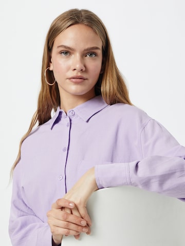 Envii Bluse 'SPLIT' in Lila