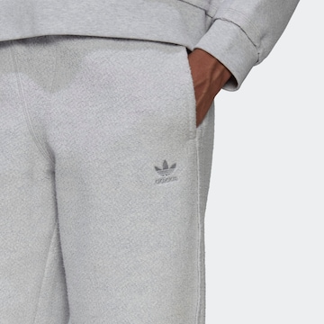 ADIDAS ORIGINALS Tapered Trousers 'Loungewear Sweat' in Grey