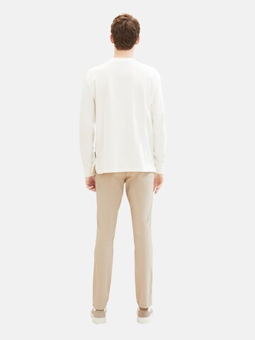 TOM TAILOR Slimfit Hose in Beige