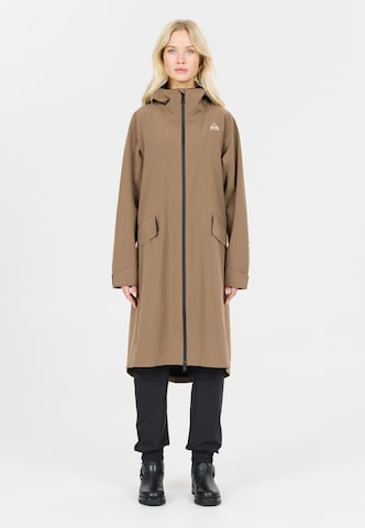 SOS Funktionsjacke 'Talinis' in Braun: Vorderseite