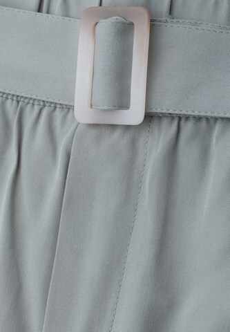 STREET ONE Wide Leg Hose in Grün
