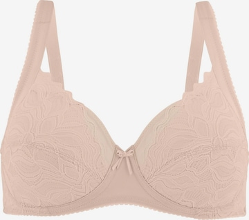 FELINA Classic Bra 'Lovely Lotus' in Beige: front