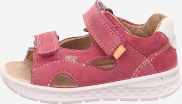 SUPERFIT Nyitott cipők 'LAGOON' - rózsaszín