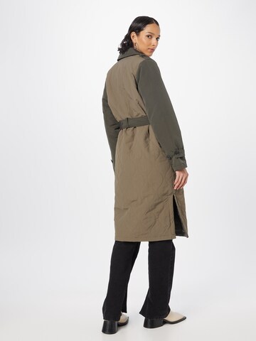 VERO MODA Between-Seasons Coat 'SUTTON' in Green