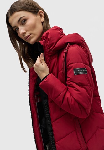 Manteau d’hiver 'Sahnekatzii XIV' NAVAHOO en rouge