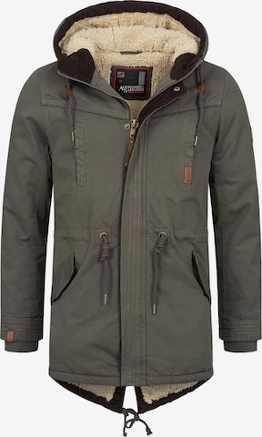 Alessandro Salvarini Winterparka in Grau: predná strana