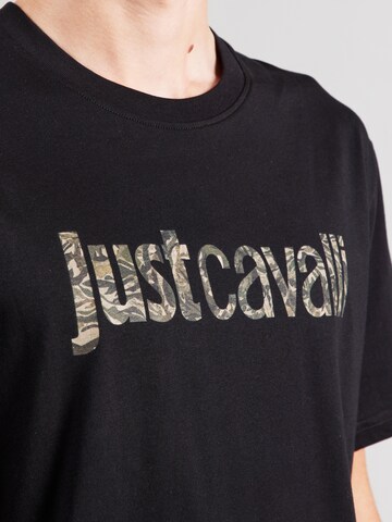 Just Cavalli Tričko – černá