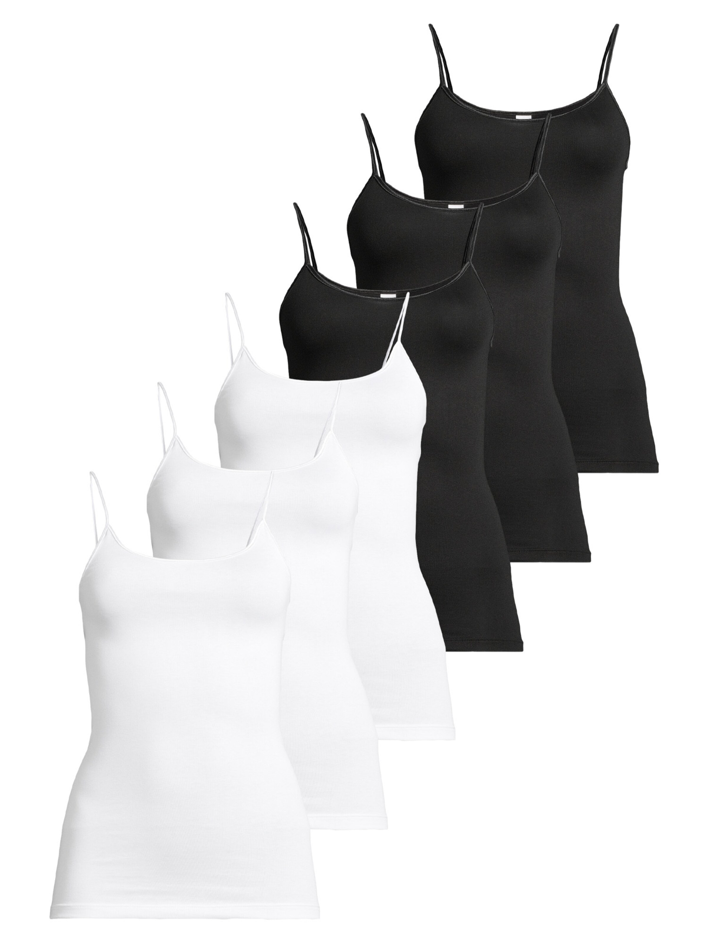 CON-TA Unterhemd 'Modal'‌‌‌ in Schwarz: Vorderseite