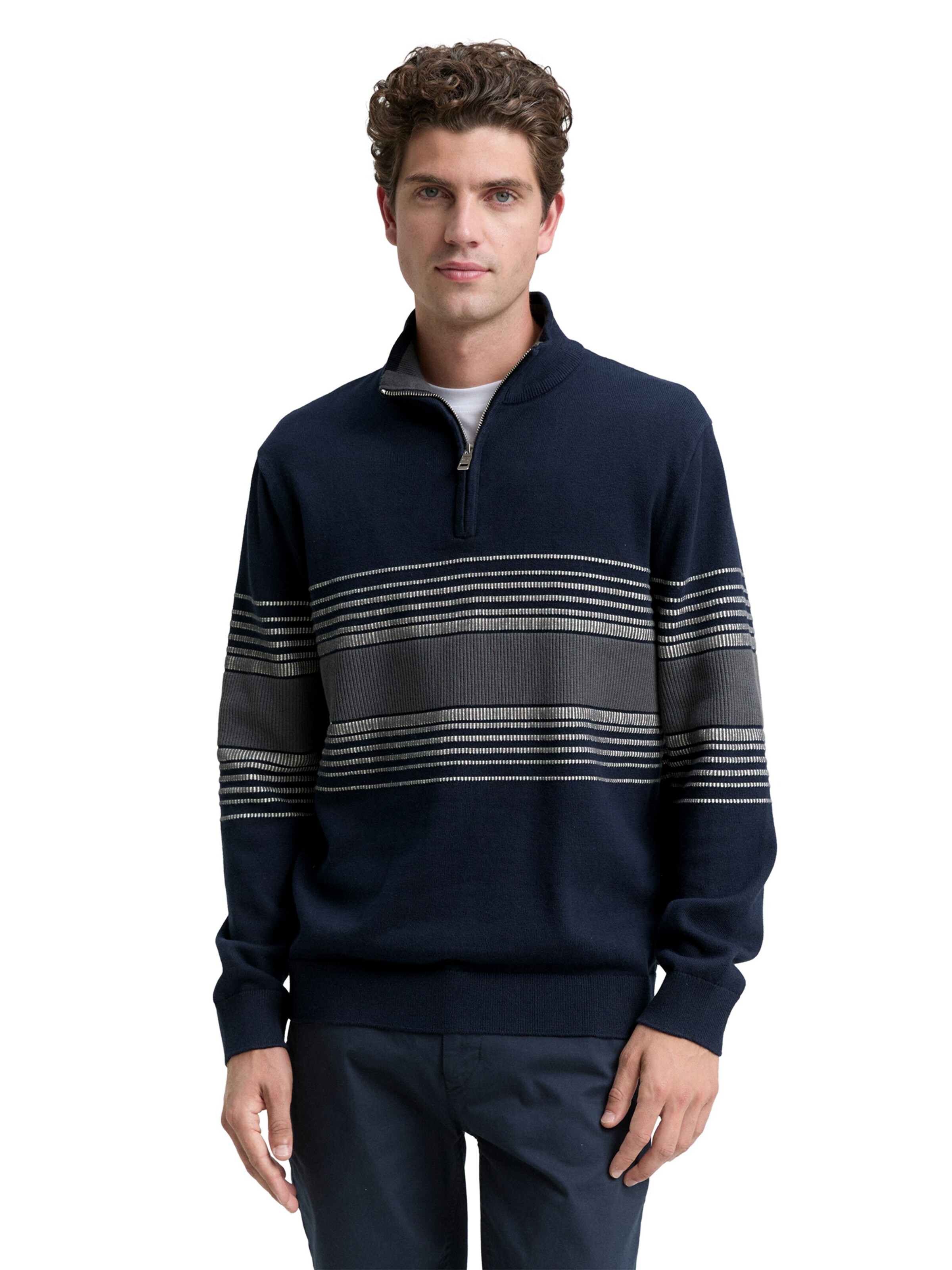 TOM TAILOR - Jersey en azul: frente