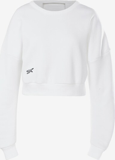 Reebok Sweatshirt 'MYT Crew' in schwarz / weiß, Produktansicht