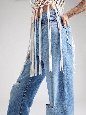 LEVI'S ® - Bootcut Calças de ganga 'Ribcage Straight Ankle' em azul