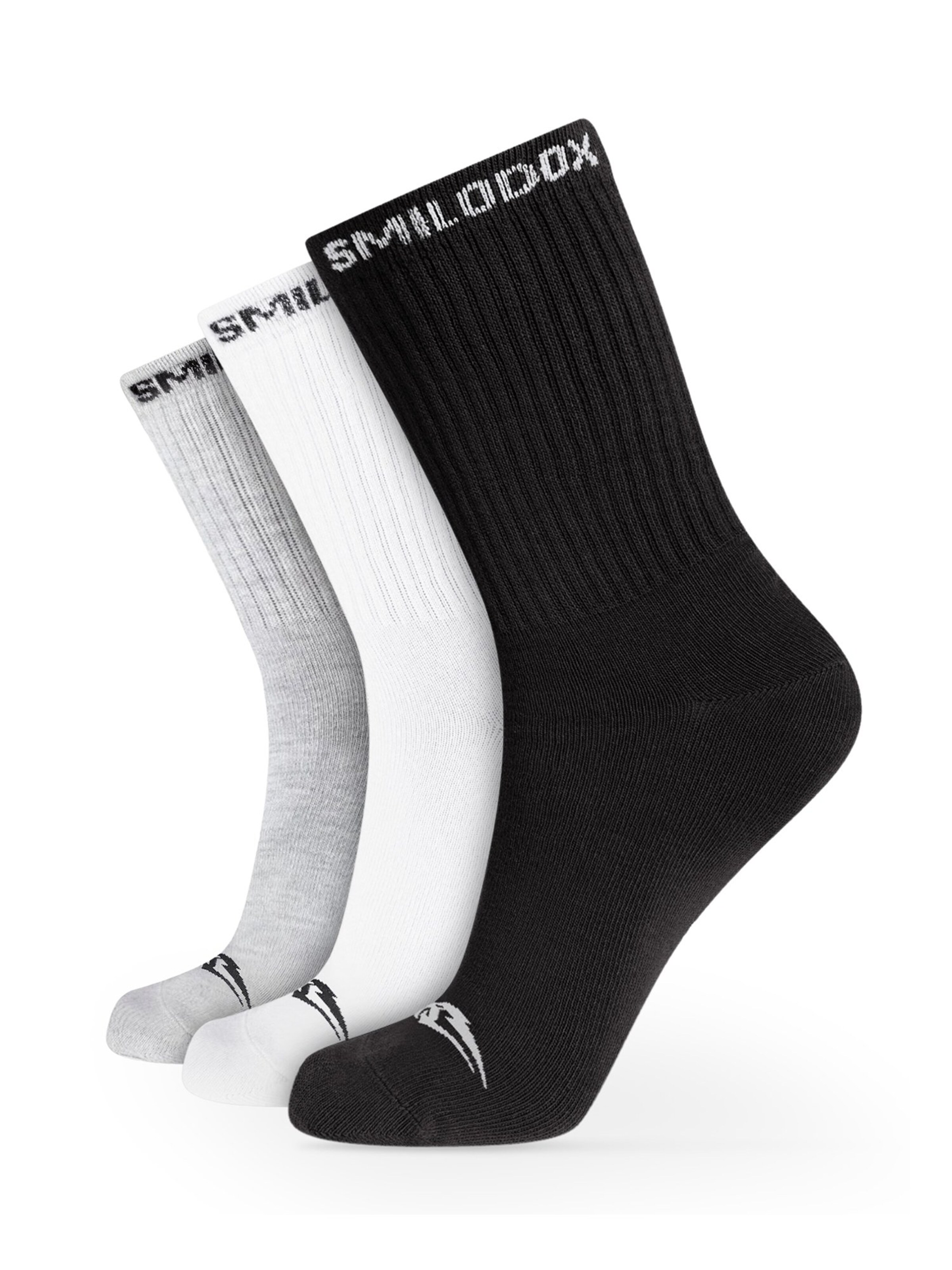 Chaussettes ' 3er Tennis Socks ' Smilodox en mélange de couleurs : devant
