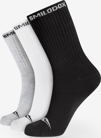 Smilodox Socks ' 3er Tennis Socks ' in Mixed colours: front