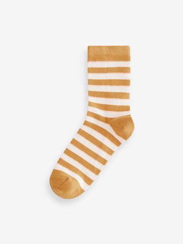 Chaussettes Next en jaune